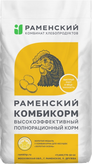РАМЕНСКИЙ ПК-1-2 ДЛЯ НЕСУШЕК &quot;ПРОФИ&quot; 1/25 КГ